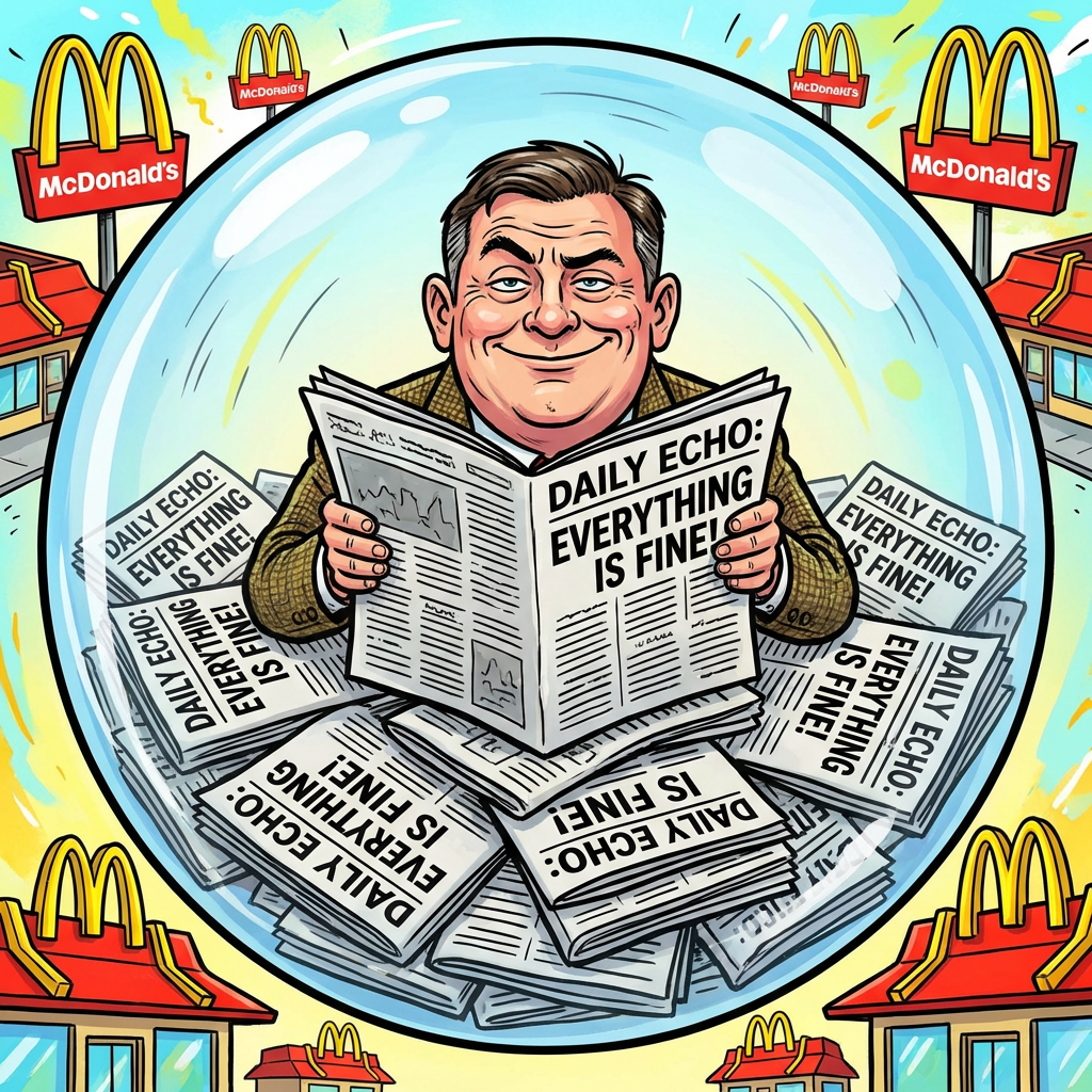 The Bubble Dweller cartoon